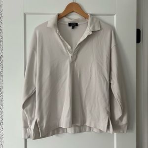 AYR - Cool Polo in Stone color - Size Medium